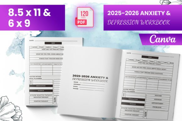 2025-2026 Anxiety Depression Workbook: A Practical Guide for Everyday Life