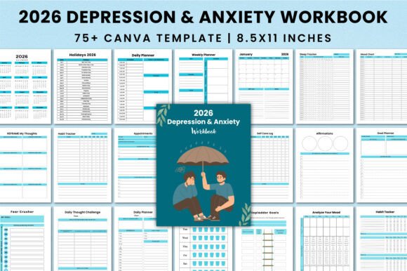 2025 Depression Anxiety Workbook Canva: A Tool for Mindful Living