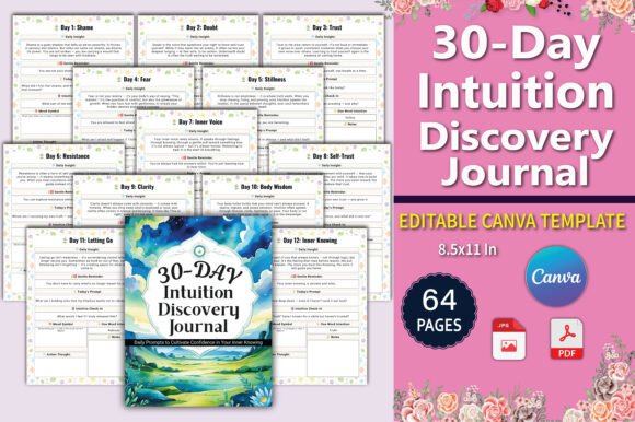 30-Day Intuition Discovery Journal: A Path to Inner Clarity