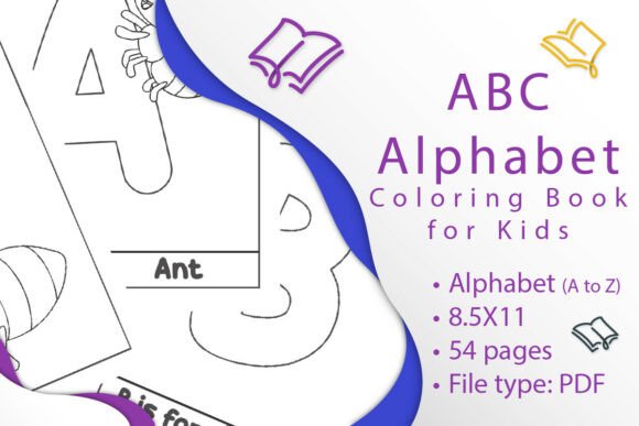 ABC Alphabet Coloring Book for Kids: A Creative Tool for Early Learning