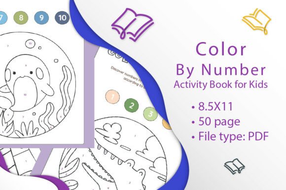 Color by Number Activity Book for Kids: A Practical Tool for Early Learning