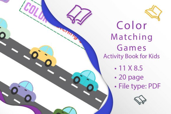 Color Matching Games Activity Book
