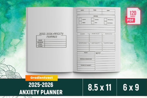 KDP 2025-2026 Anxiety Planner Canva: A Practical Guide for Authors
