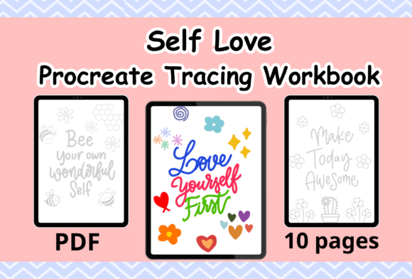 Self Love Calligraphy Workbook: A Mindful Journey Through Art and Affirmation