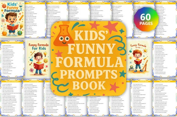 The Kids Fun Formula Prompts Book: A Creative Adventure for Young Minds