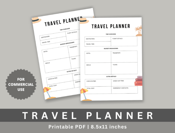 Travel Planner, Vacation Planner KDP: A Versatile Tool for Every Creative Need